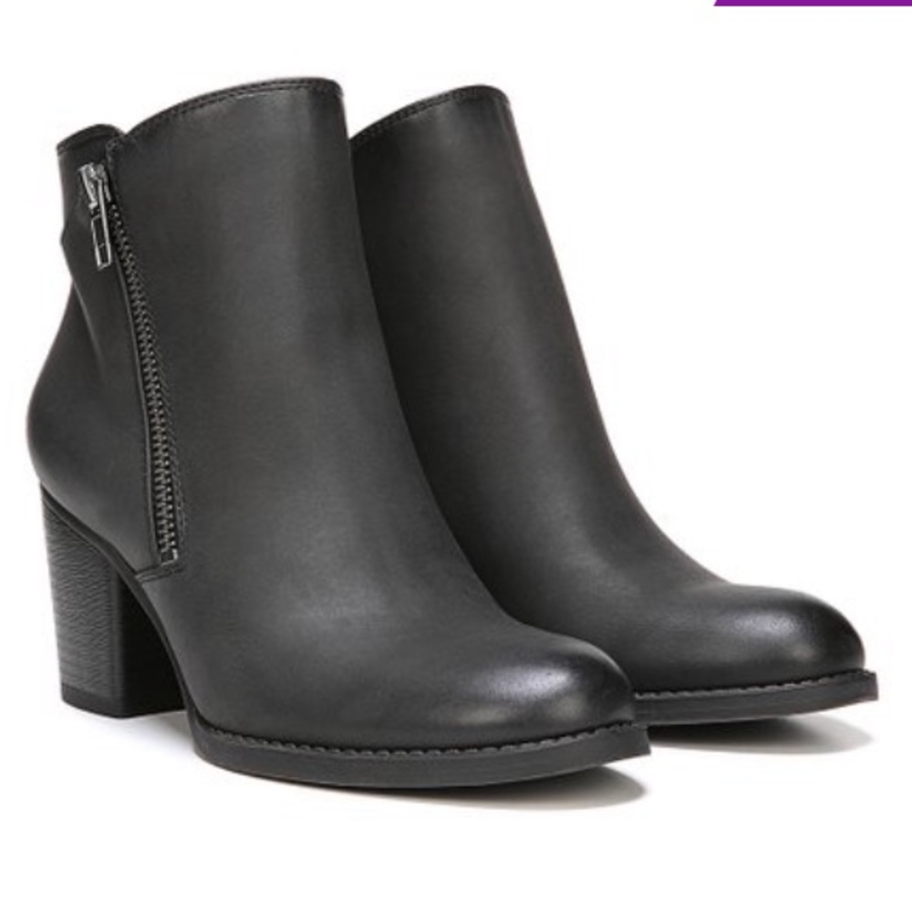 Natural Soul - Black Tasha Bootie
